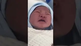 Welcome to the World, Little Angel 👼 First Newborn Moments&rdquo;