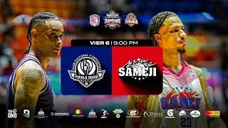 PUEBLO NUEVO vs SAMEJI / Torneo &ldquo;Supremo&rdquo; del Baloncesto Superior de Santiago / ABASACA