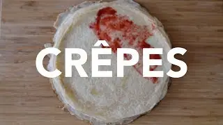 How to make no sugar Crêpes — Comment faire des Crêpes sans sucre