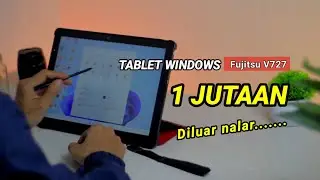 LAPTOP WINDOWS MURAH 1 JUTAAN TERBAIK 2026 | Tablet Fujitsu V727 RAM 8GB + Stylus