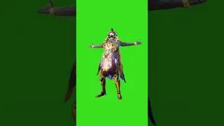 green screen emote for PUBG MOBILE LOBBY EDIT