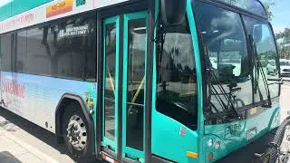 Palm Tran: 2017 40ft Gillig BRT Plus #1708 On Route 10 @ The Gardens Mall