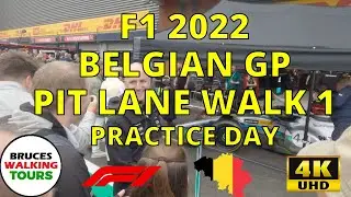 Unbelievable Pit Lane Secrets Revealed at 2022 F1 Belgian GP Free Practice Day! #1