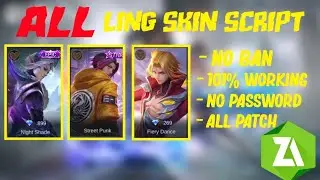 Ling All Skin Script | No Password + Full Effect | All Patch | Fox Gaming