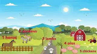 Counting on the Farm - Nedlof's Virtual College Preparatory Academy