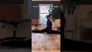 how I prep for full split #yoga #splits #warmup #yogatips