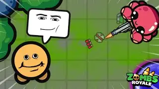 zombsroyale but IF I LOSE THE VIDEO ENDS... (INSANE RESULTS)