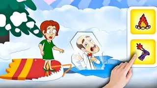 Gardenscapes Mini Game Austin's Bad Dream Ice Trap | Today's Special