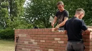 A day in the life of a bricklayer.