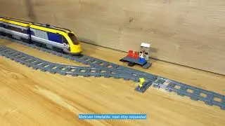 The Stations That Kept Hoping | Brick Train Express Learns to Stop!