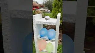 Hot Ball vs Balloons 😱 ASMR #asmr  #asmrsounds #satisfying #relaxing  #satisfyingvideo