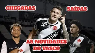 CHEGADAS, SAÍDAS E COPINHA - O VASCO DE 2026 ATÉ AGORA