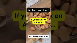 What If Almonds Could Boost Your Brainpower?| www.FitXplorer.com | #shorts  #FitXplorer  #reels