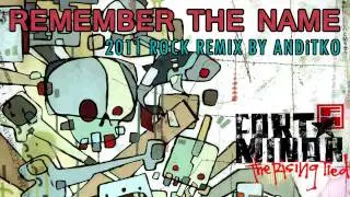 Fort Minor - Remember The Name [Rock Remix By ANDiTKO] [Instrumental].mp4