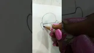Simple sai baba drawing