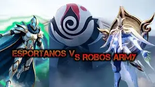 ESPORTANOS🥷VS ROBOS ARMY🤖FAITH #Esportanos vs robos army faith #videogametrailer #viralanimetion 