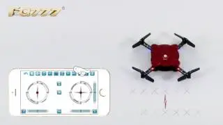 FQ777 FQ17W Mini Wifi FPV Drone Foldable Pocket RC Quadcopter