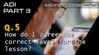 ADI Part 3: Q5. Ask The Examiner