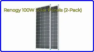 REVIEW (2026): Renogy 100W Solar Panels (2-Pack). First Look.