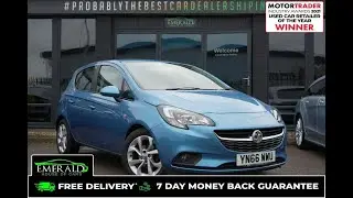 2016 66 VAUXHALL CORSA 1.4 ENERGY AC ECOFLEX 5D 74 BHP/YN66 WWU
