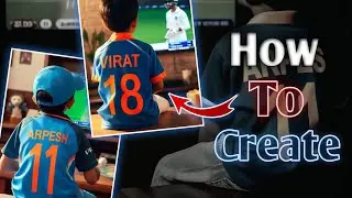 How To Make Cricket Team T-shirt Image With Own Name || Ai Image Generater || Bing Image Creator