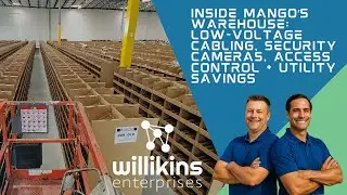 Inside Mango&rsquo;s Warehouse: Low-Voltage Cabling, Security Cameras, Access Control + Utility Savings