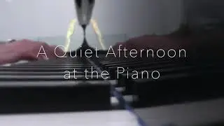 A Quiet Afternoon at the Piano