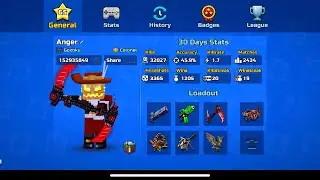 Account Tour Showcase 2022 Pay2Win 700+ Weapons ( Pixel Gun 3D )