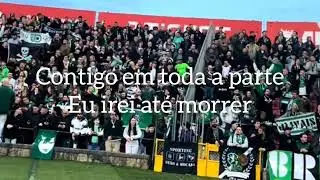 Sporting CP - For&ccedil;a Sporting Allez, Contigo em toda a parte - letra