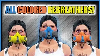 GTA5 I How To Get ALL Colored Rebreathers! (NEW METHOD)
