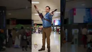 Ash Williams Evil Dead #shorts #HolidaysWithYouTube #chainsawman