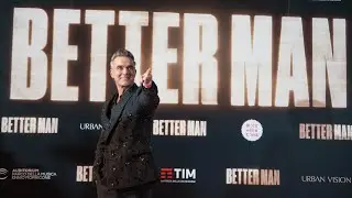 Better Man: la premiere a Roma con Robbie Williams e Michael Gracey