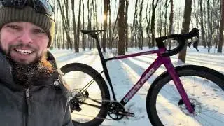 GRAVEL в -23&deg;C ❄️ Quick Pro GR ONE &mdash; морозный FIRST LOOK (SRAM Rival)