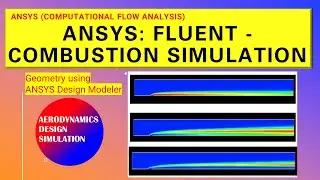Non premixed combustion simulation - ANSYS Workbench (Part - 1)