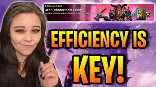 SMART SILVER SPENDING! Best Gear Enhancement Strategy For FUSION Events Points | Raid Shadow Legends