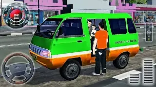 Bus Driving Simulator - Indian Mini Bus Mahindra Driving - Best Android GamePlay