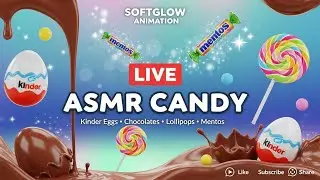 SOFTGLOW ANIMATION is live!&ldquo;LIVE Kinder Egg Surprise 🥚🍫 | ASMR Unboxing | Kids Fun&rdquo;