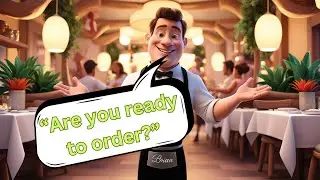 Ordering Food at a Restaurant || Sequence of Service