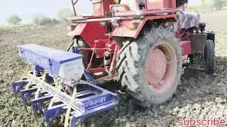 गेहूं की बुवाई कर दि आज 5 बिगा जमीन में कितना समय लगा ट्रेक्टर का पुरा 