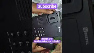 BEETEL G10 Landline Telephone Unboxing Tamil. #new tech on tamil #techdeals #smartphone