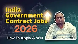 India Government Contracts Jobs 2026 How To Apply & Win , Civil Guide #rabin1965