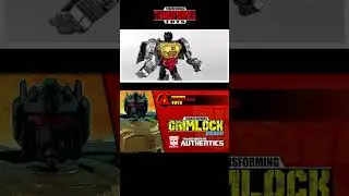 Transformers Authentics Grimlock Bravo Transformation #transformer #transformers #actionfigures