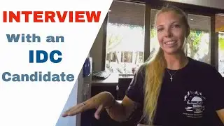 PADI IDC Course - Interview with a PADI IDC Candidate on Koh Tao Thailand