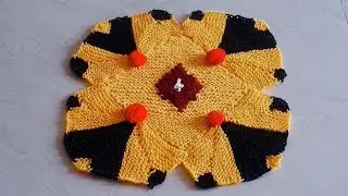 Doormat making at home ,new design Doormat in hindi step by step