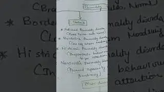 #cluster B personality disorder