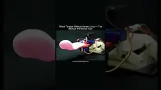 Robot Tongue Mimics Human Licks &mdash; The Reason Will Shock You!