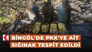 Bing&ouml;l'de PKK'ye ait sığınak tespit edildi