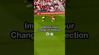 Improve Your Change Of Direction With THIS⚽️ #soccer #footballer #soccerdrills #changeofdirection