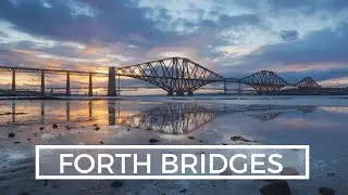 Queensferry Crossing & Forth Bridges, Edinburgh 4K Aerial Drone Footage