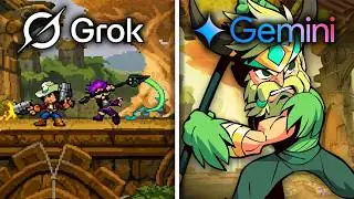 Grok Vs Gemini Make Brawlhalla From Scratch